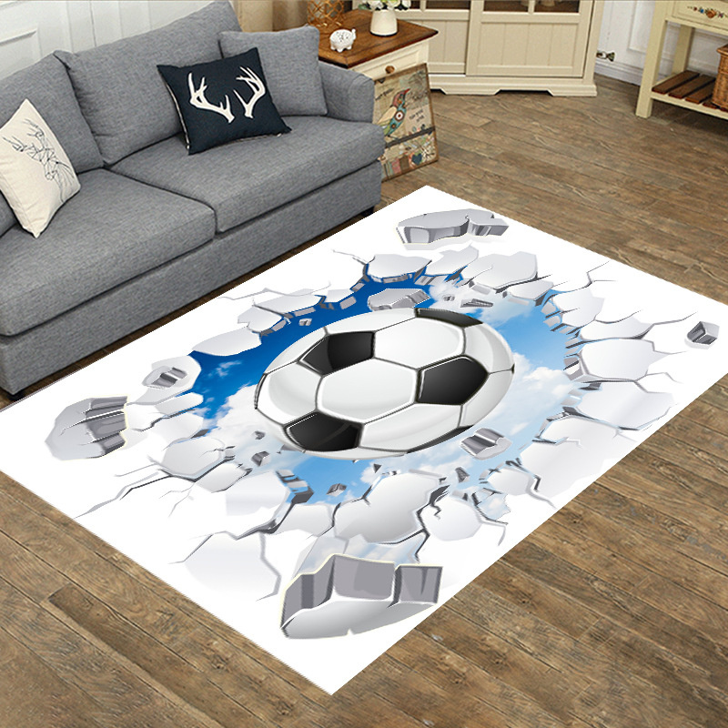 Commercial Wall Printing - 3D Visual Wall Breaking Printed Carpet