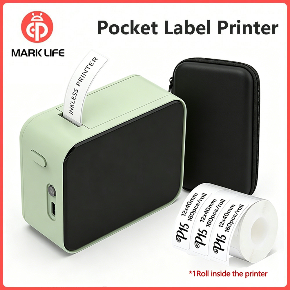 Commercial Printing Network - Marklife P15 Portable Printer Bluetooth Pocket