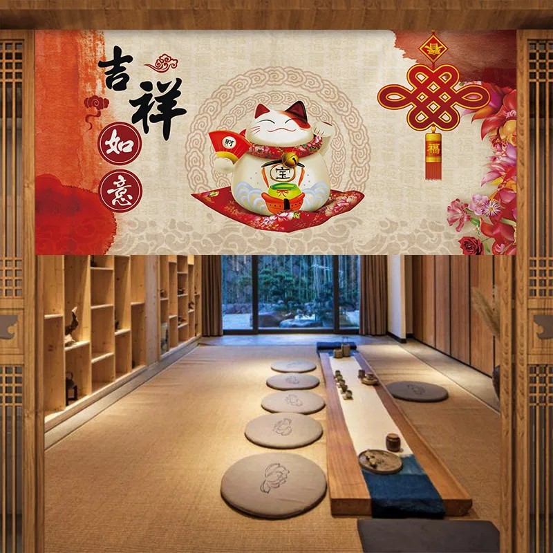 Commercial Printing Rates - VIKAMA Japanese Fuji Kimono Noren Door