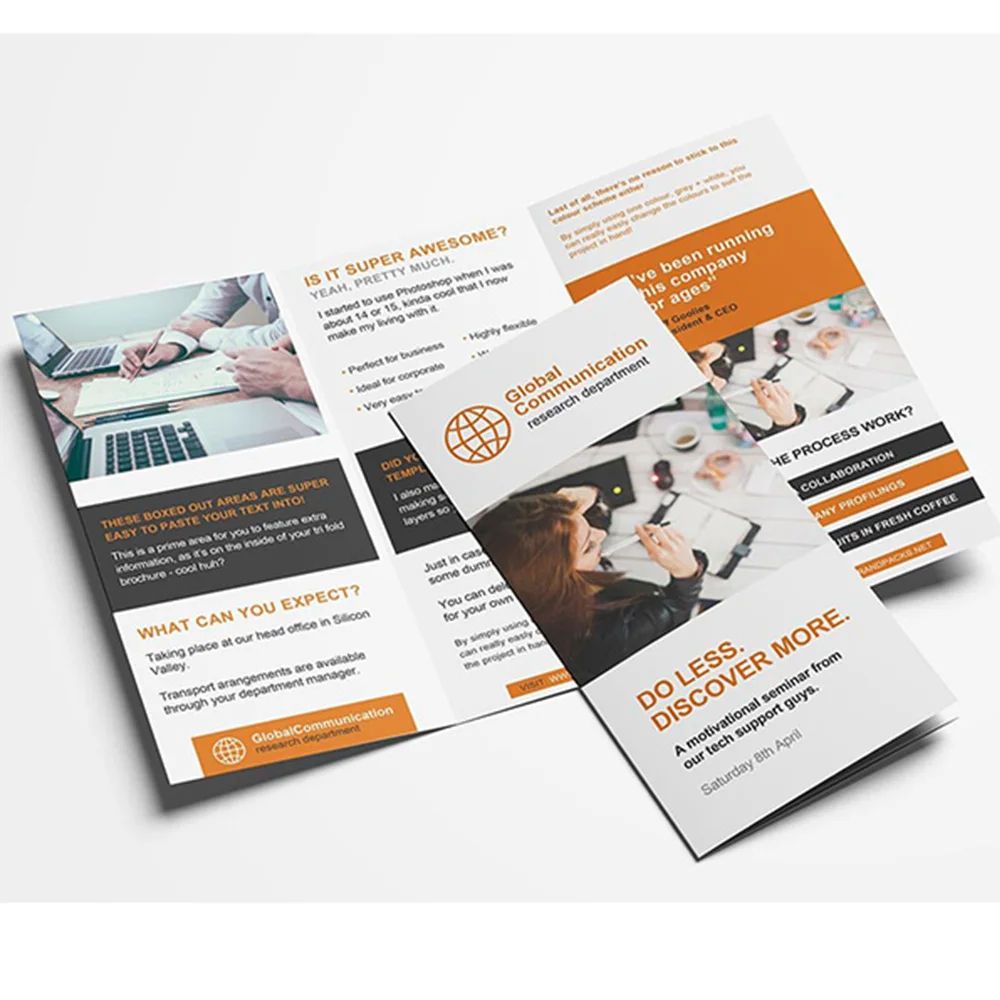 Custom Full Color Flyer Brochu - огляд і ціна Commercial Printing Supplies Usa