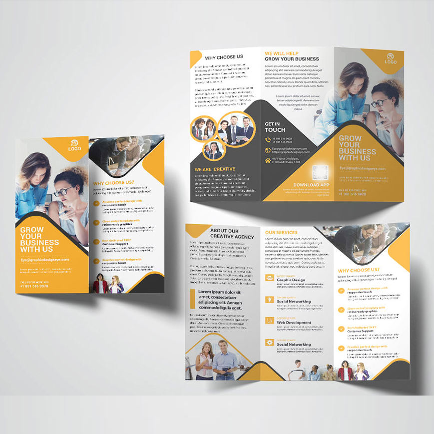 Custom Full Color Flyer Brochu - огляд і ціна Commercial Printing Supplies Usa