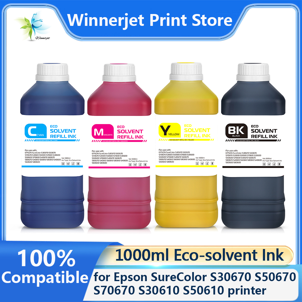 1000ml Eco-solvent Ink for Eps - огляд і ціна Eco Solvent Ink Cartridge