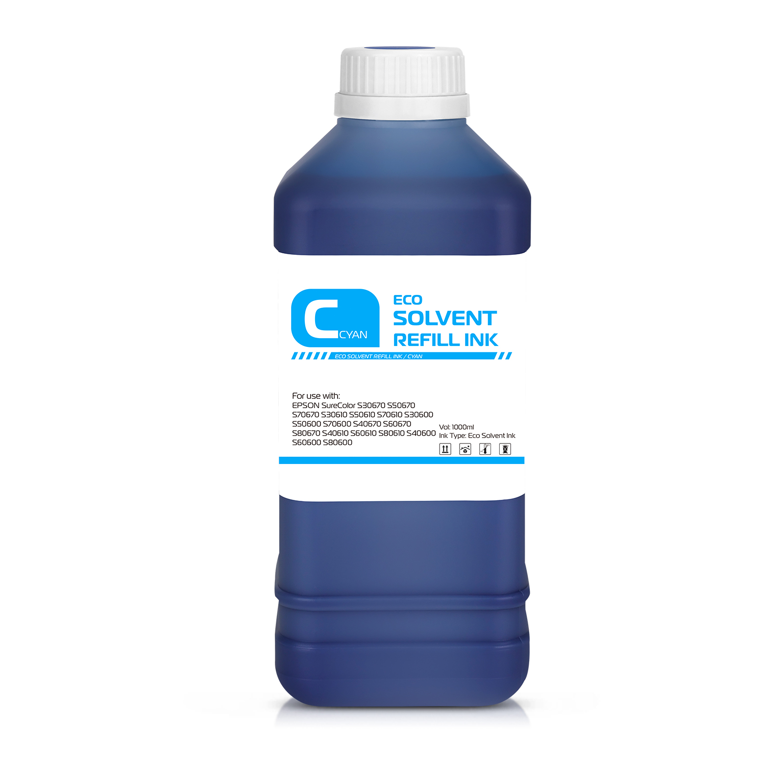 1000ml Eco-solvent Ink for Eps - огляд і ціна Eco Solvent Ink Cartridge