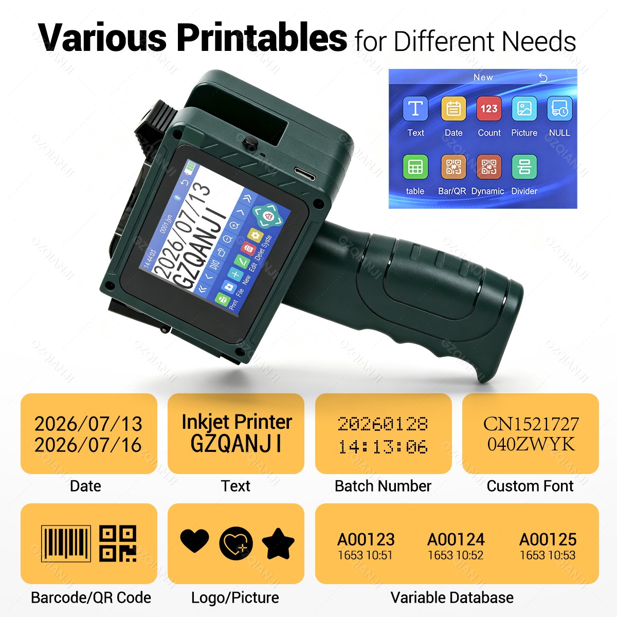 Bluetooth 12.7mm Mini Inkjet P - огляд і ціна Commercial Printing Network