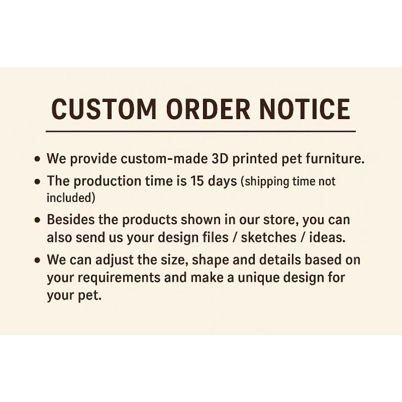 Modern 3D Printed Pet Furnitur - огляд і ціна Commercial Printing Supplies Usa