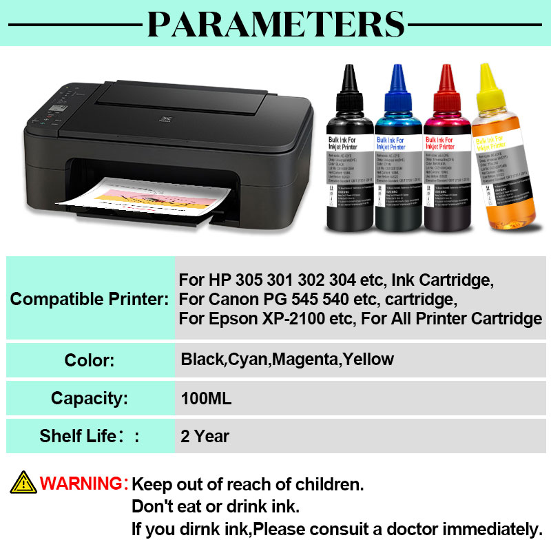 Universal Printer Refill Ink k - огляд і ціна Eco Solvent Ink Cartridge