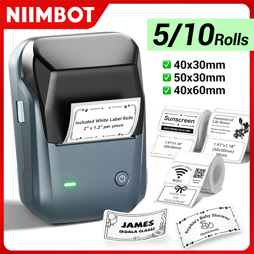 Niimbot B1 Printer Thermal Blu - огляд і ціна Commercial Printing Network