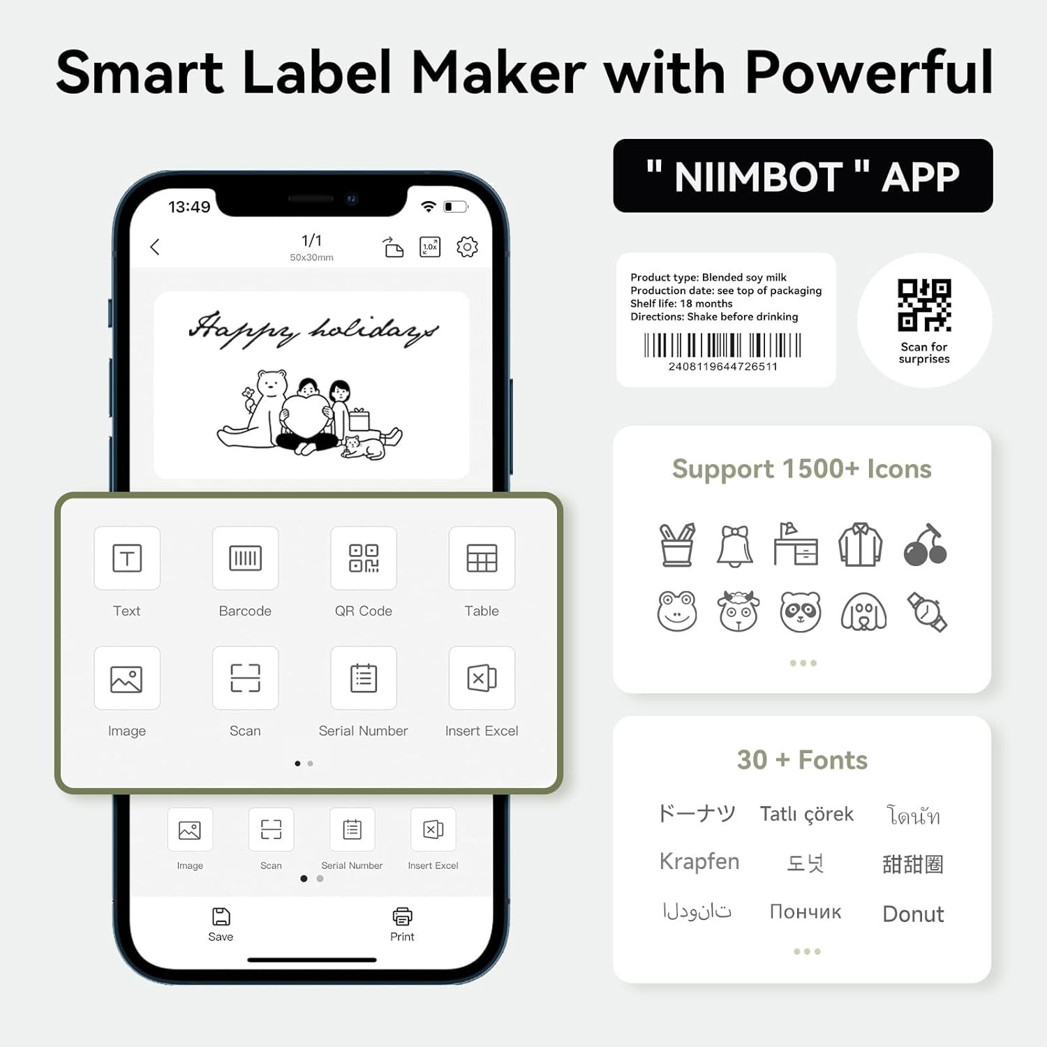 Niimbot B1 Printer Thermal Blu - огляд і ціна Commercial Printing Network