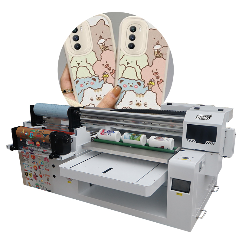Large Format Flatbed Roll UV P - огляд і ціна Commercial Dtf Printing Machine