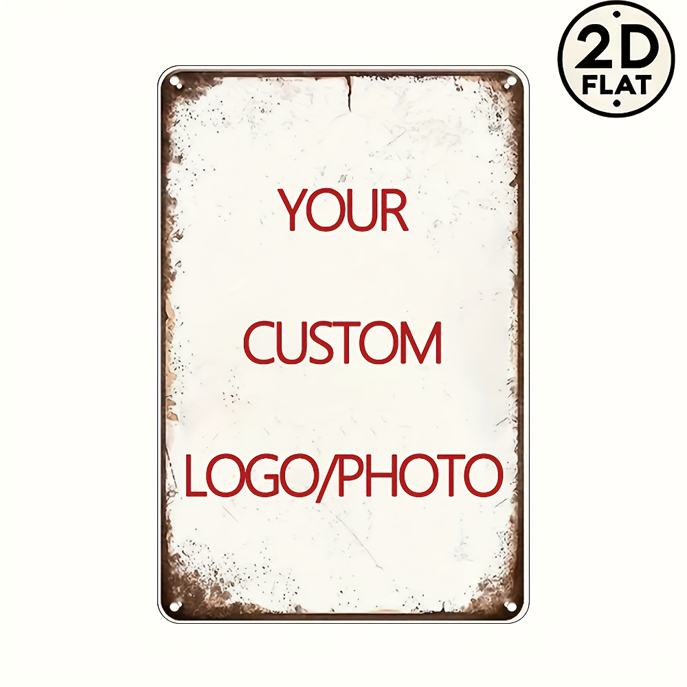 Custom Metal Tin Sign Personal - огляд і ціна Company Profile Printing