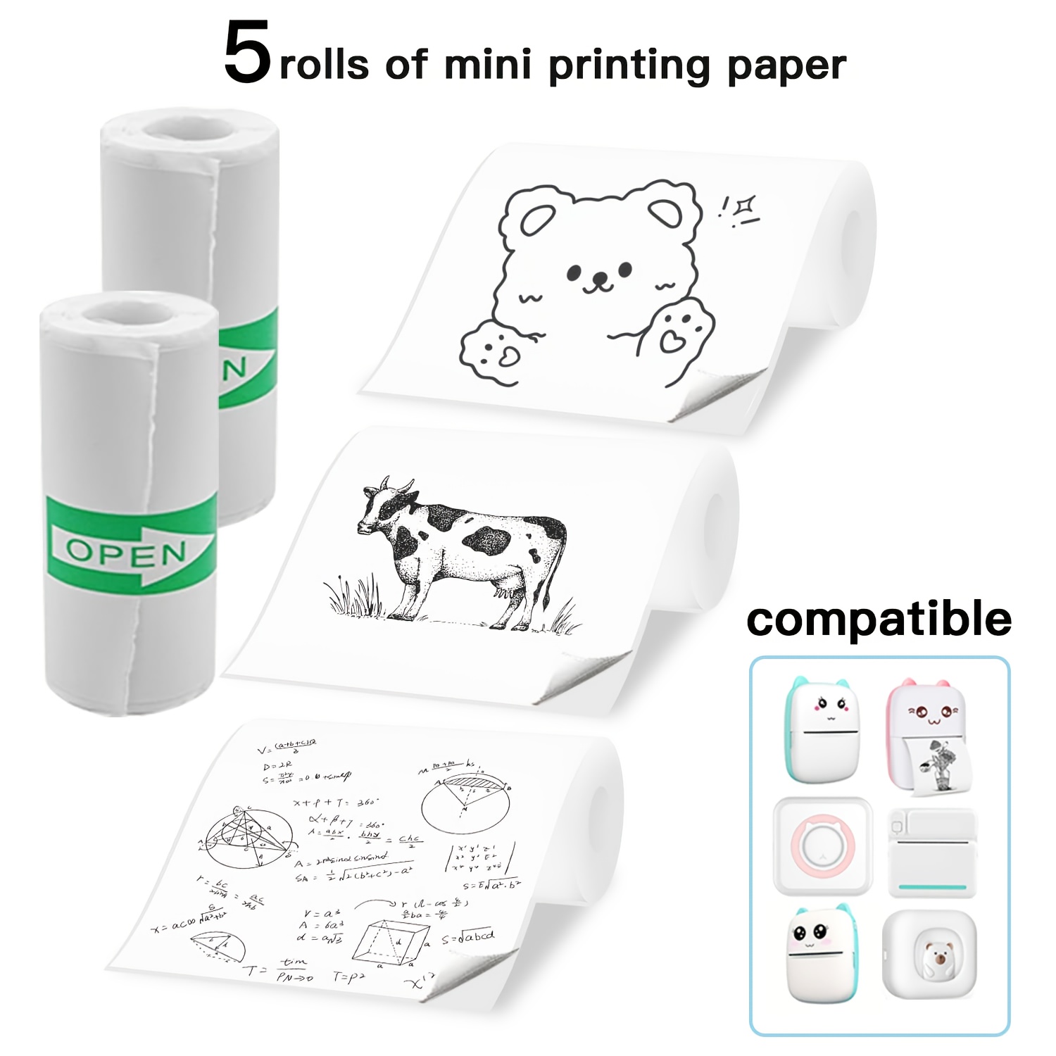 5-10-20 Rolls of Mini Printing - огляд і ціна Heat Transfer Vinyl Roll