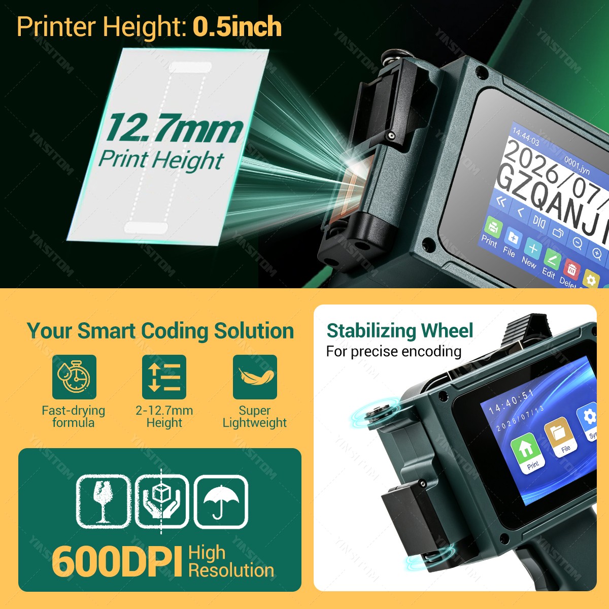 Newly Upgraded 0.5Inch 12.7mm  - огляд і ціна Commercial Printing Network