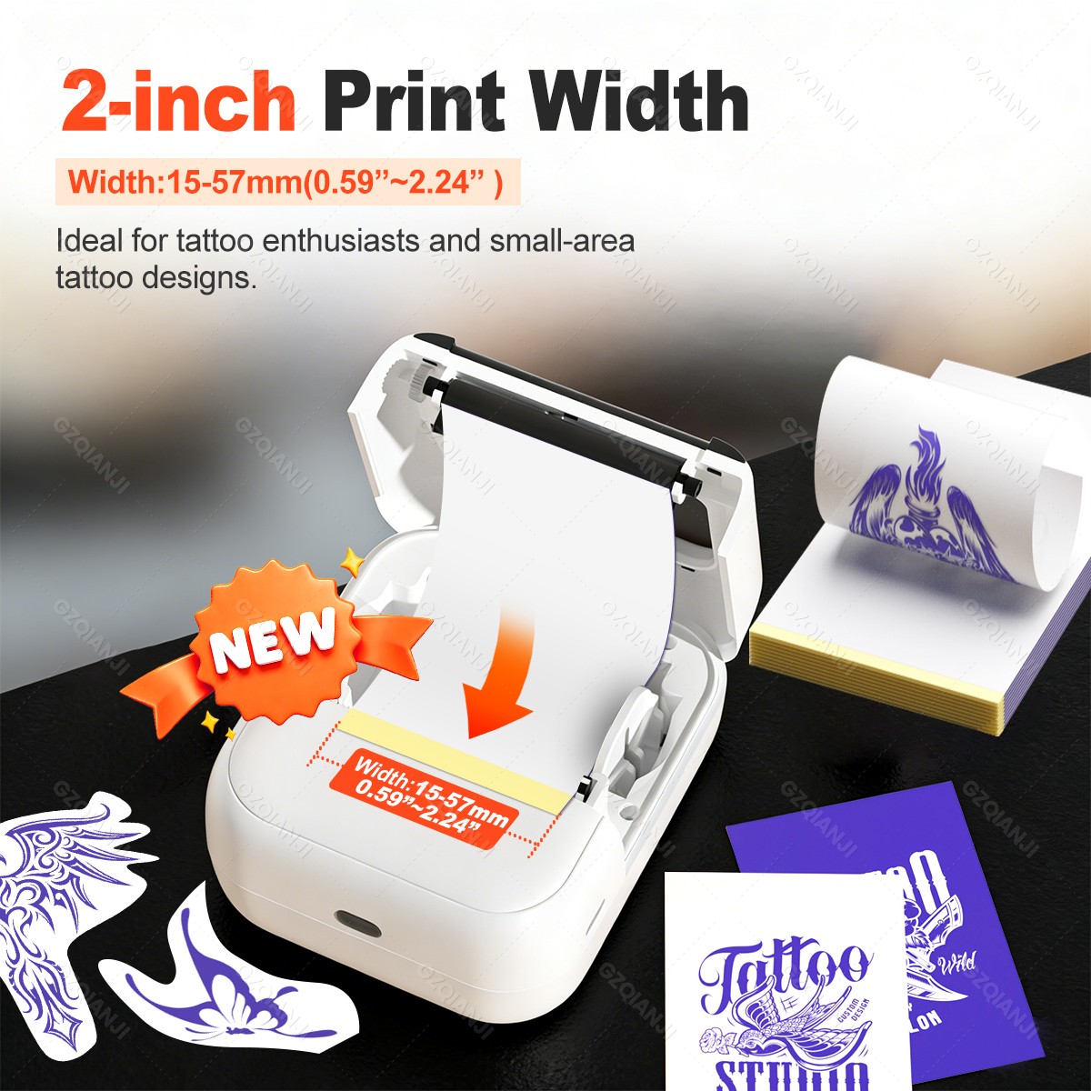 Mini Thermal Printer 57mm Wire - огляд і ціна Commercial Printing Network