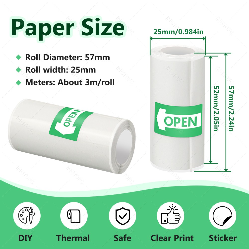 Printable Adhesive Paper 3~15  - огляд і ціна Heat Transfer Vinyl Roll