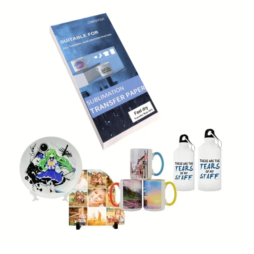 100 Sheets Sublimation Heat Tr - огляд і ціна Heat Transfer Vinyl Roll